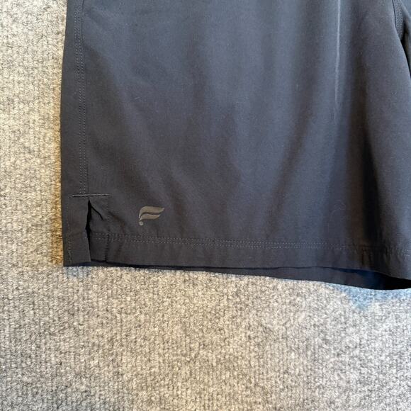 Fabletics Shorts Mens Medium Black Athletic Shorts Stretch Waist Casual - Picture 3 of 8